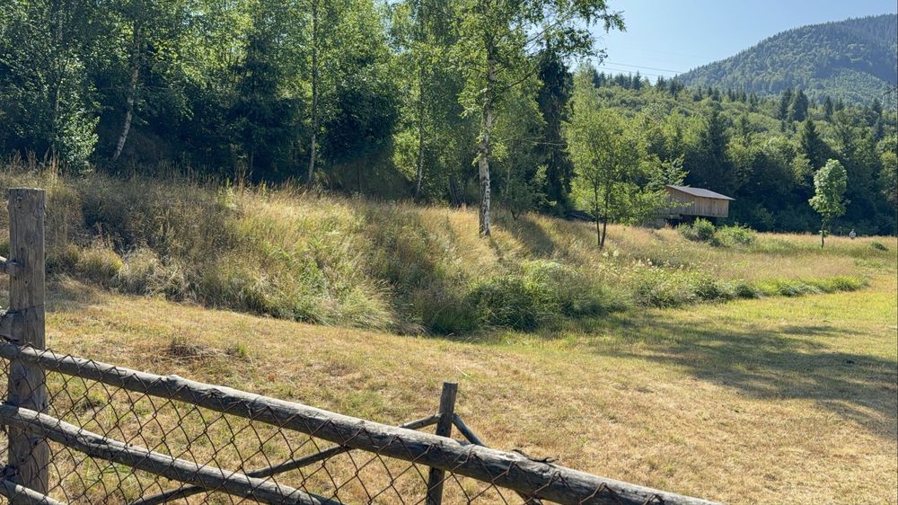 Продається ділянку в курортному селі гір Закарпаття