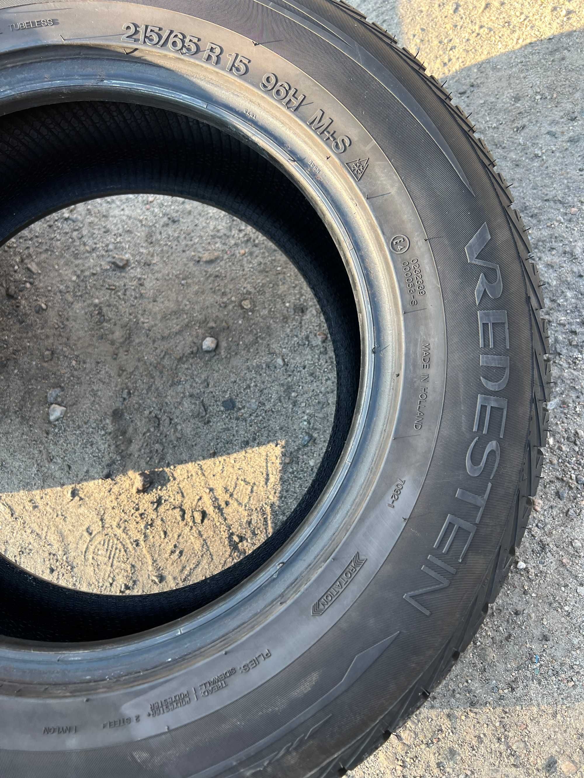 Резина Vredestein Wintrac Xtreme 215/65 R15 Made in Holland 4шт