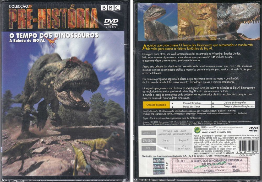 DVD - BBC Colecção PRÉ-HISTÓRIA
