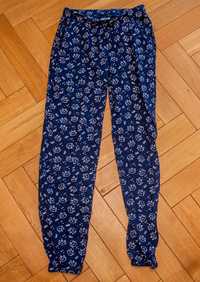 Spodnie piżamowe Etam damskie granatowe kotorożce XS