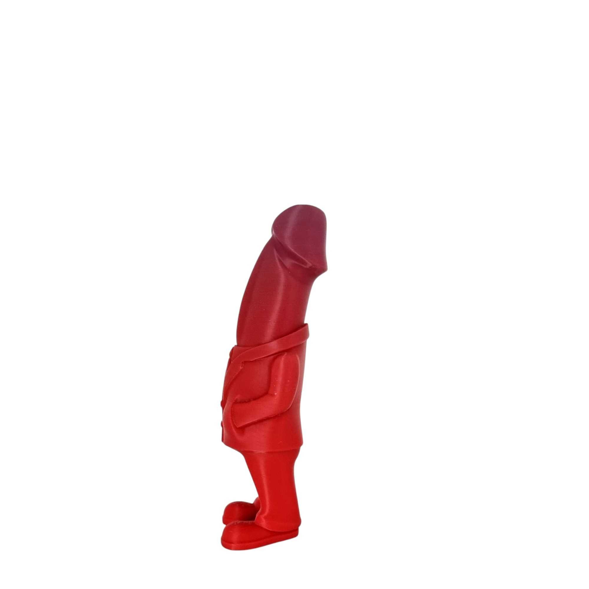 Figura Cavalheiro Peculiar 3D | Presente Divertido Adulto