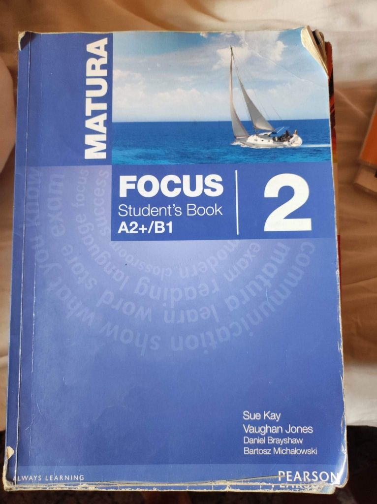 Matura Focus workbook i student's book część 2 A2+/B1