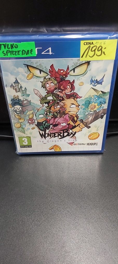 Gra Wonder Boy Ps4 Ps5