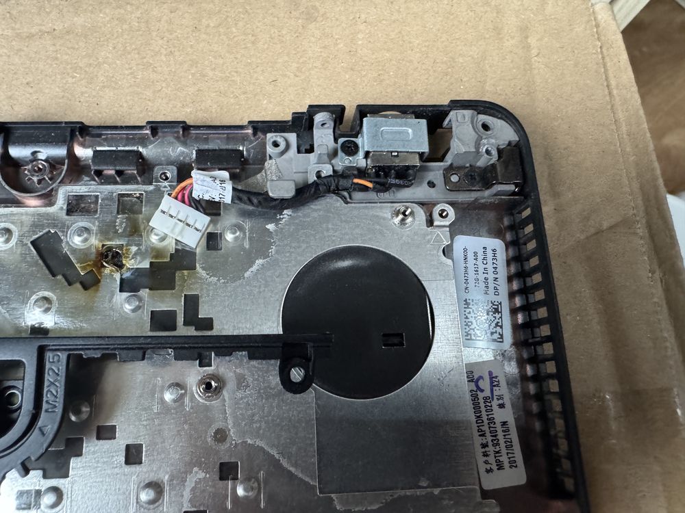 Dell latitude e7270 obudowa palmrest kadłubek