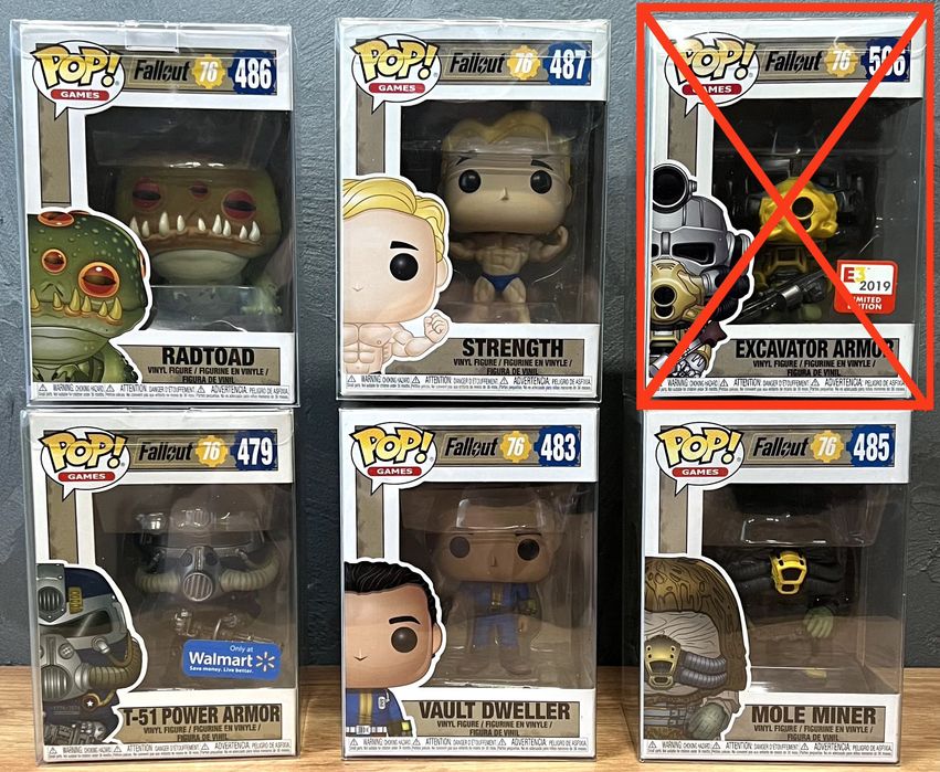 Funko Pop! Fallout 76. T-51 Power Armor #479 (In Protector)