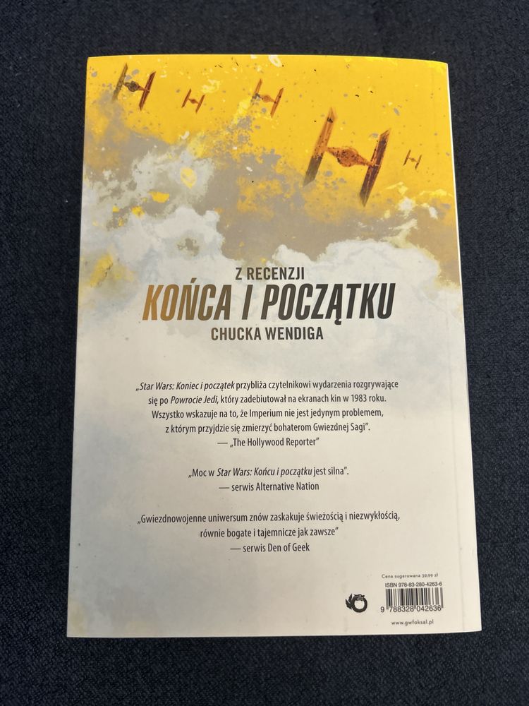 Książka Star Wars- Koniec i Początek- Dług życia- Chuck Wendig