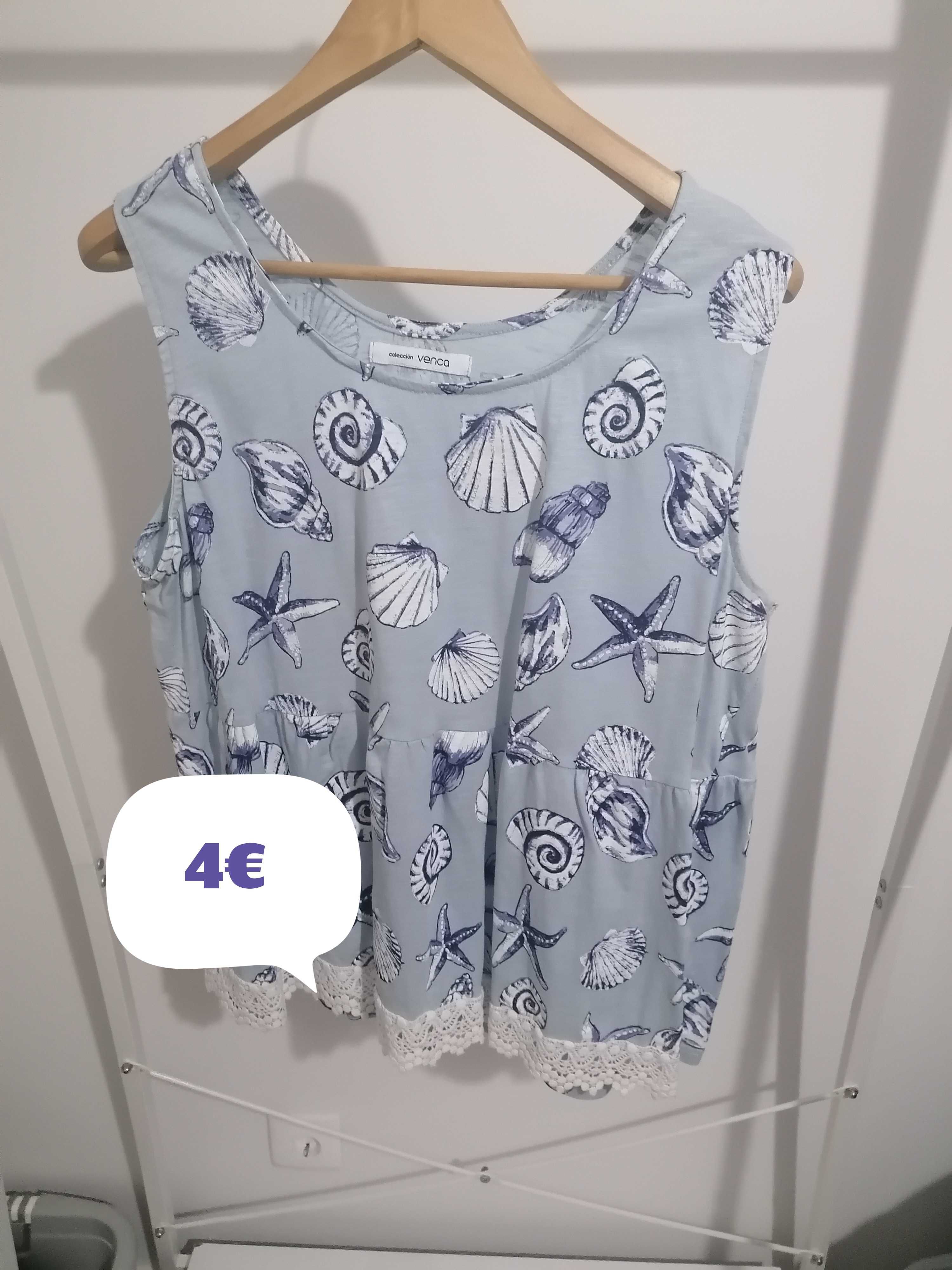 Várias blusas senhora tamanho XL