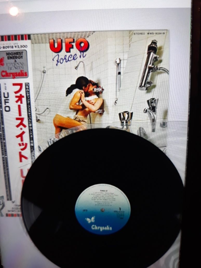 Klasyka hard rocka UFO- Force it  1977.Made in Japan.