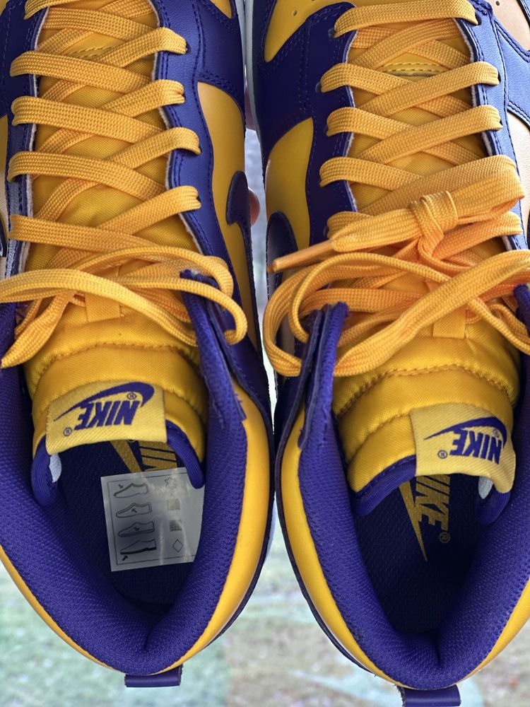 Buty Nike Dunk High Retro Court Purple/University Gold 44,5