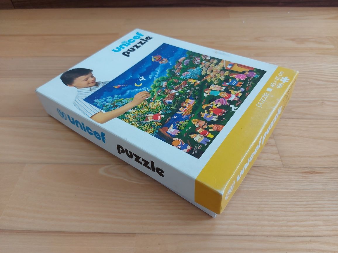 Puzzle UNICEF code 5700 oryginał z czasów PRL-rezerwacja