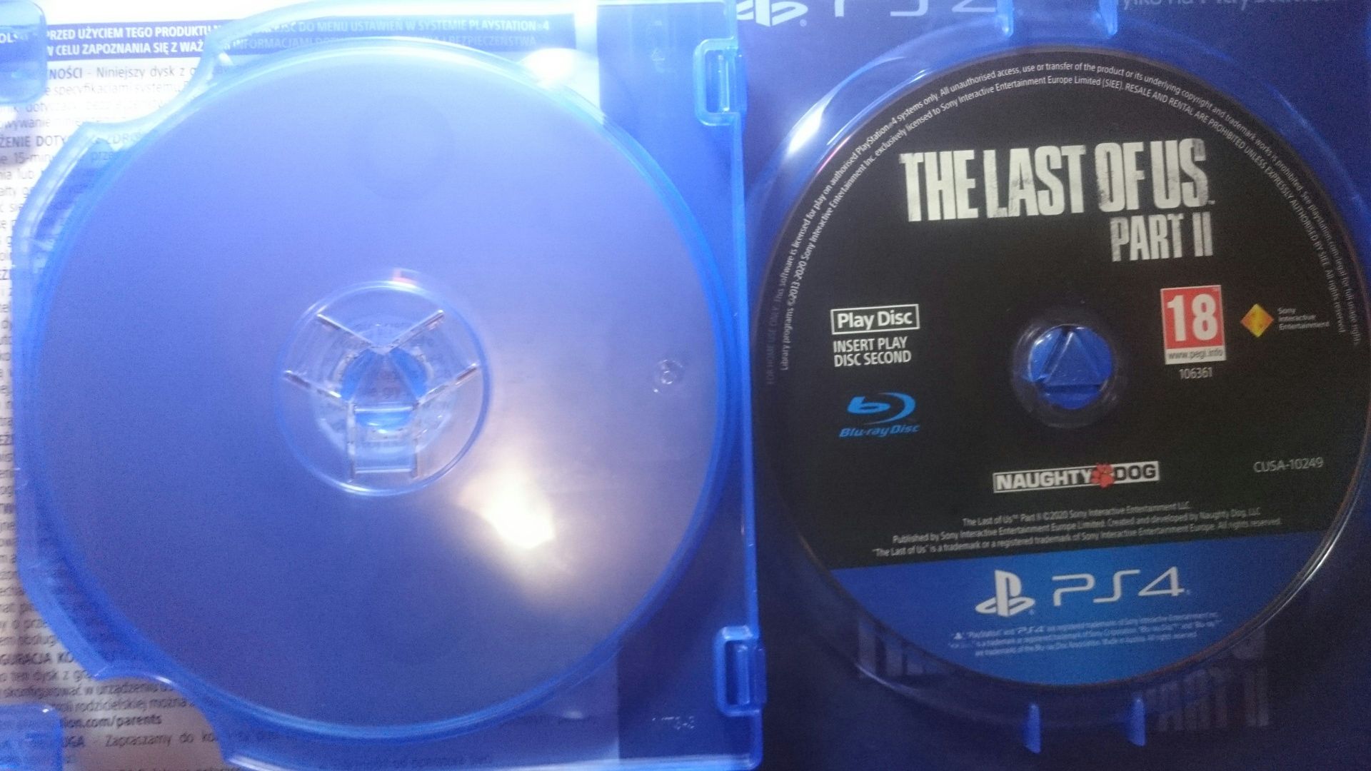Gra The Last Of Us Part II 2 PS4 playstation 4 polska wersja GTA V