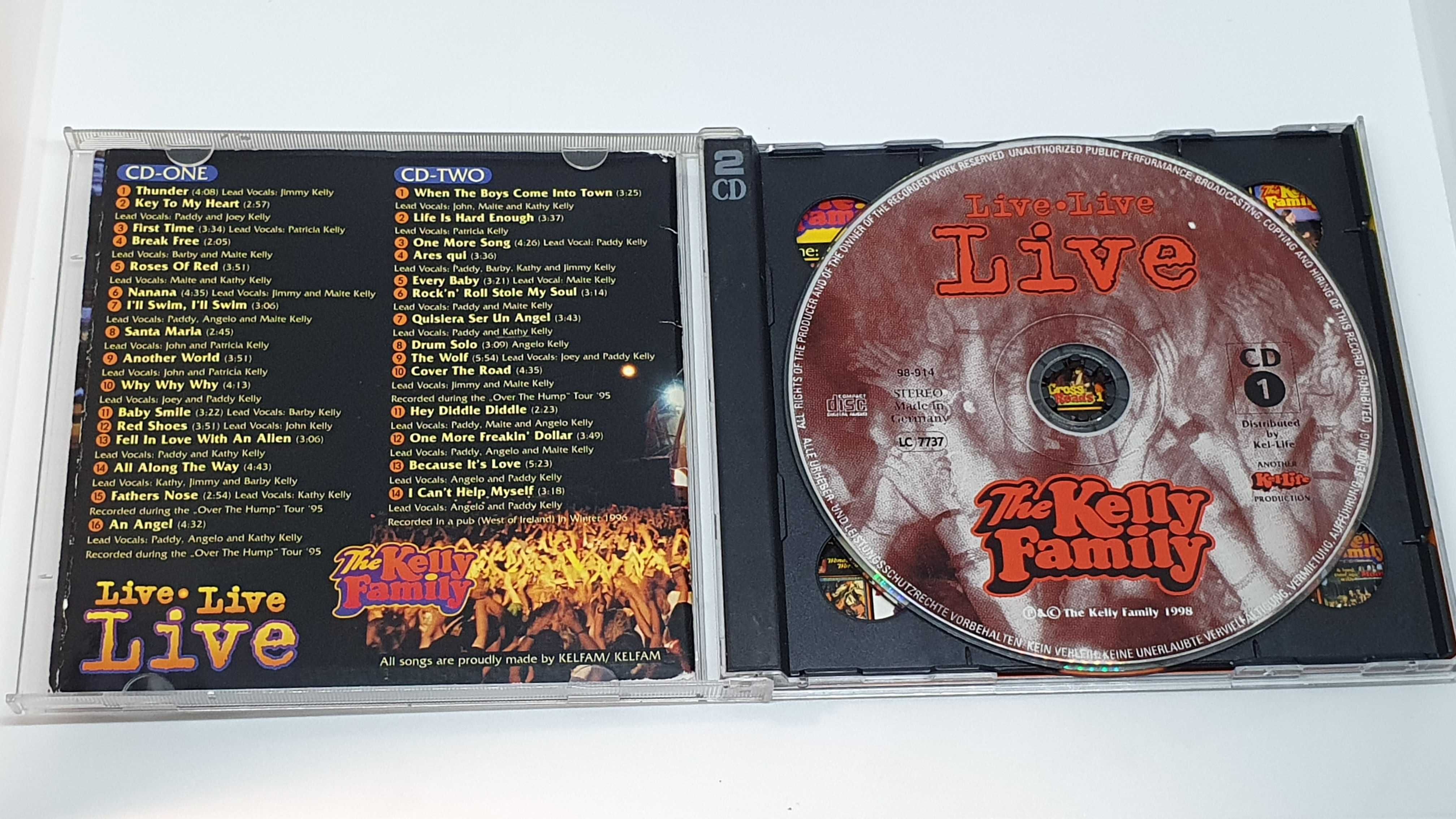 The Kelly Family - "Live Live Live" (CD)