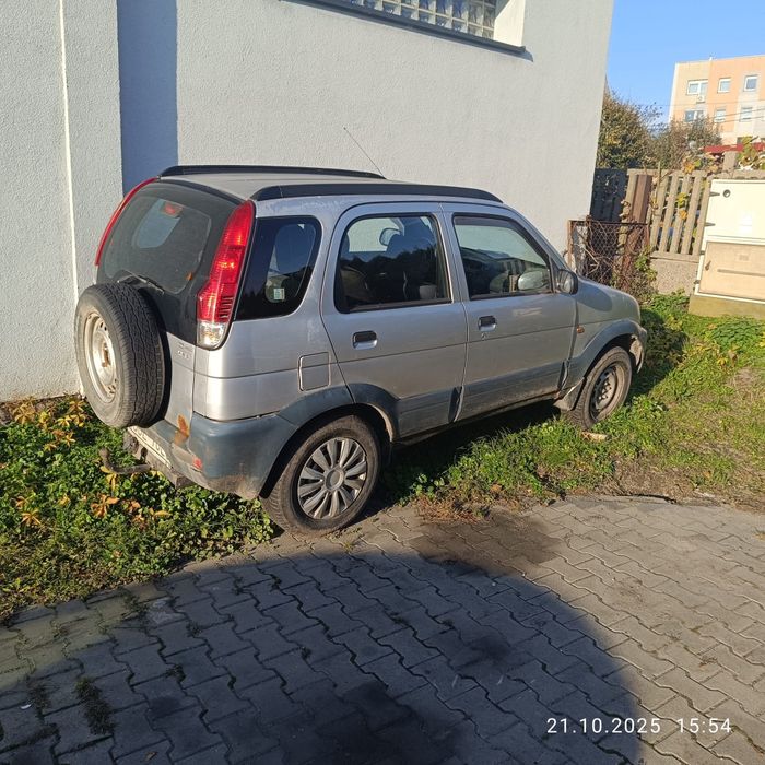 Daihatsu Terios uszkodzony silnik,rocznik 2004