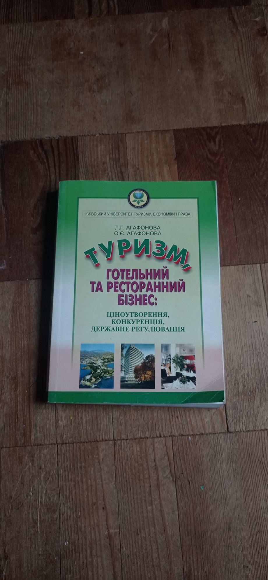Книга "Туризм, Готельний та ресторанний бізнес" Агафонова