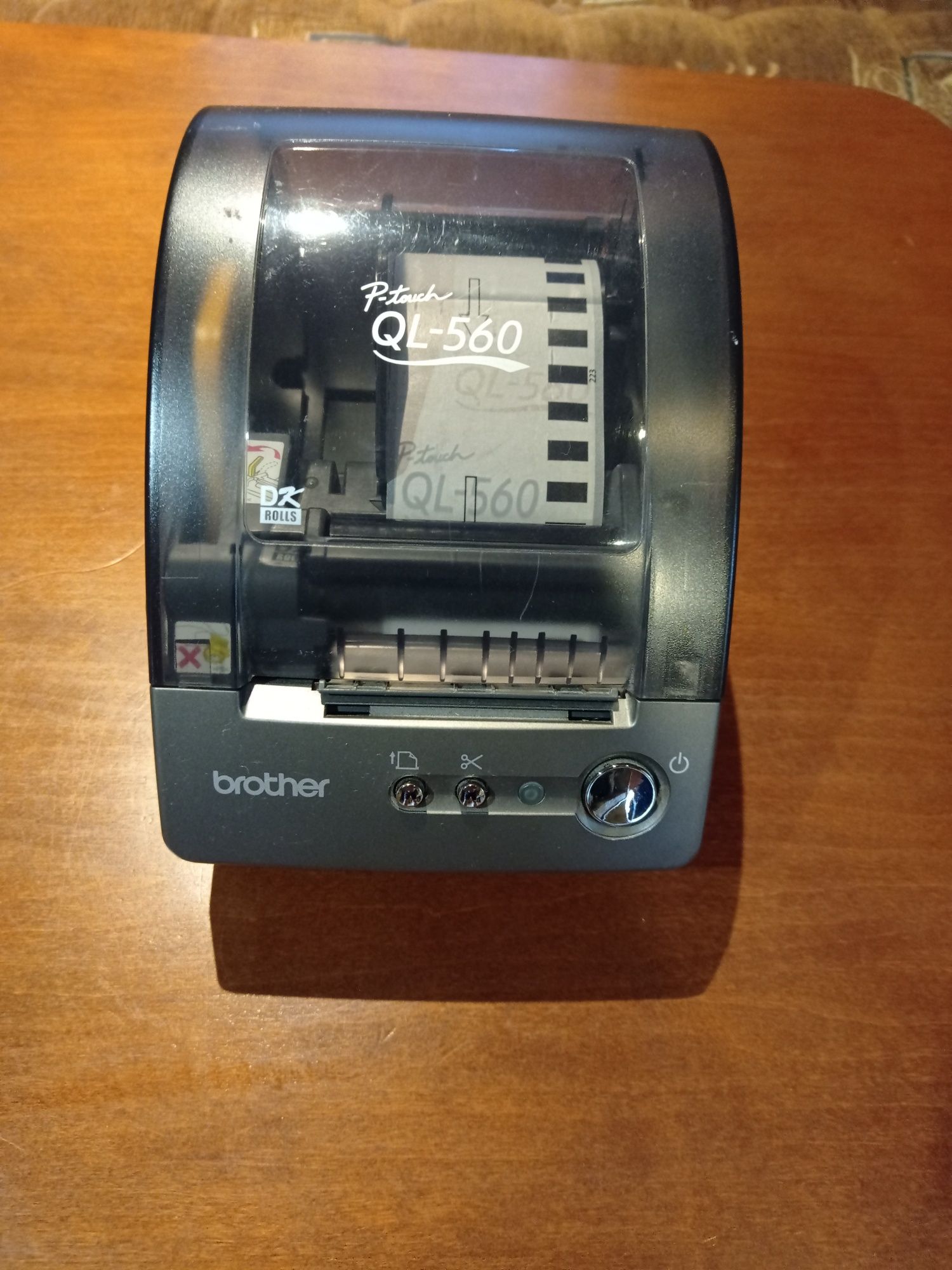 DRUKARKA Termiczna  etykiet. BROTHER QL-560 z Gilotyną.