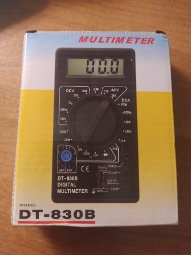 Мультиметр DT830B | Цифровий тестер