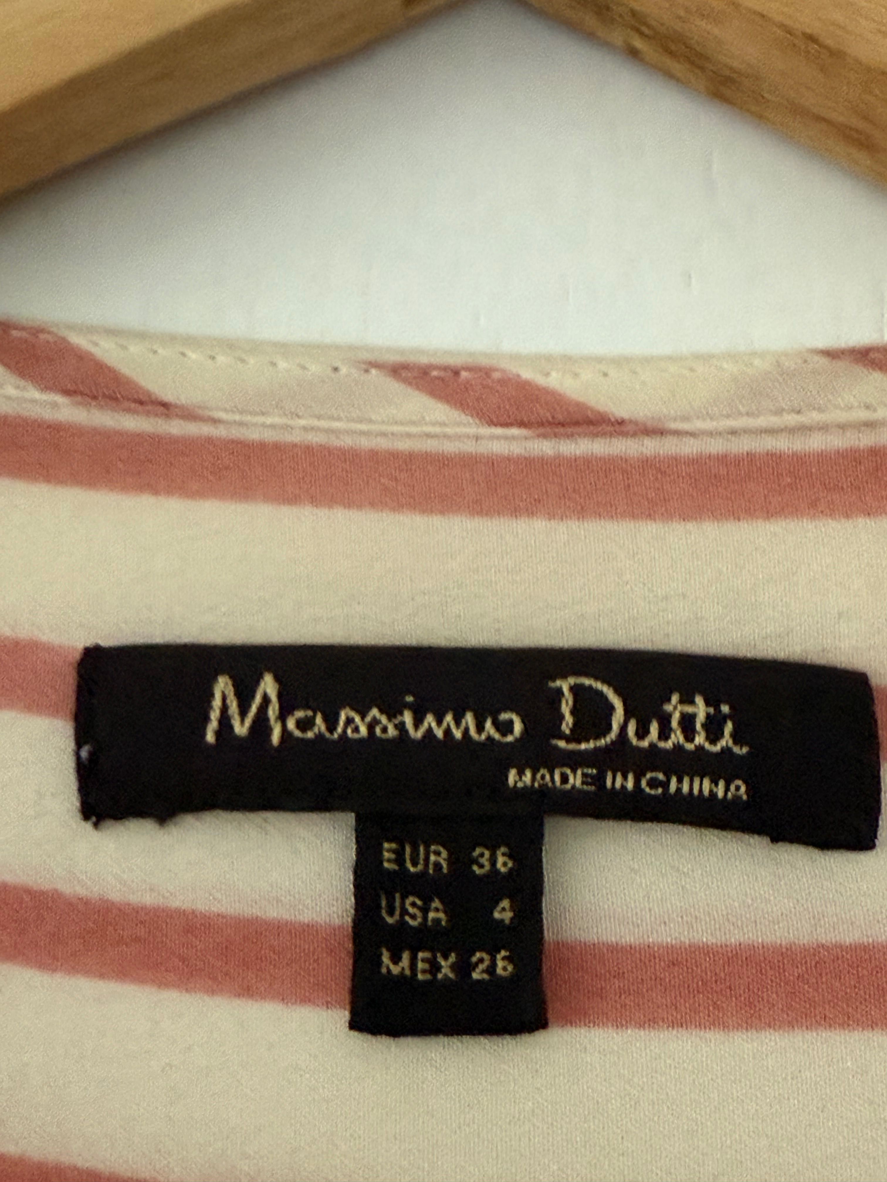 Camisa riscas Massimo Dutti