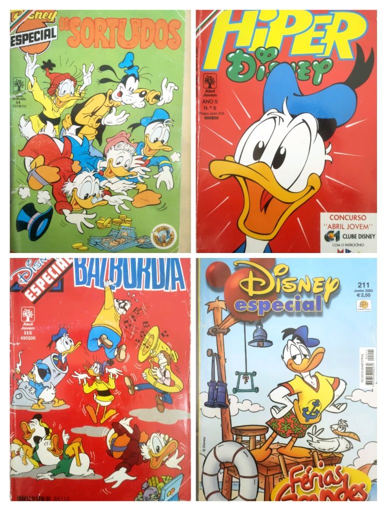 BD Disney banda desenhada vários