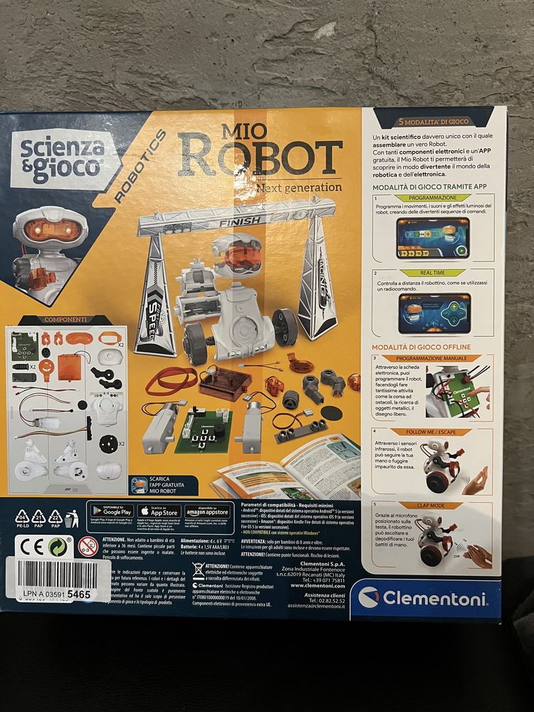 Clementoni mio robot dla dzieci nauka i zabawa