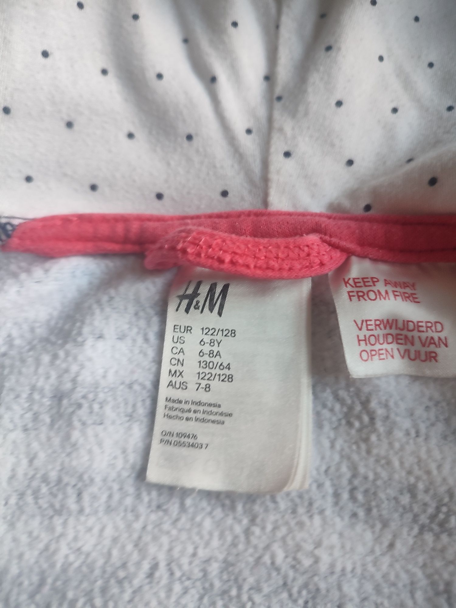 Szlafrok H&M rozmiar 122/128