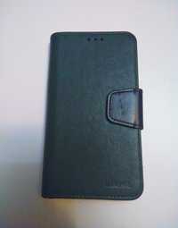 Кожаный чехол книжка на телефон Lenovo A6010