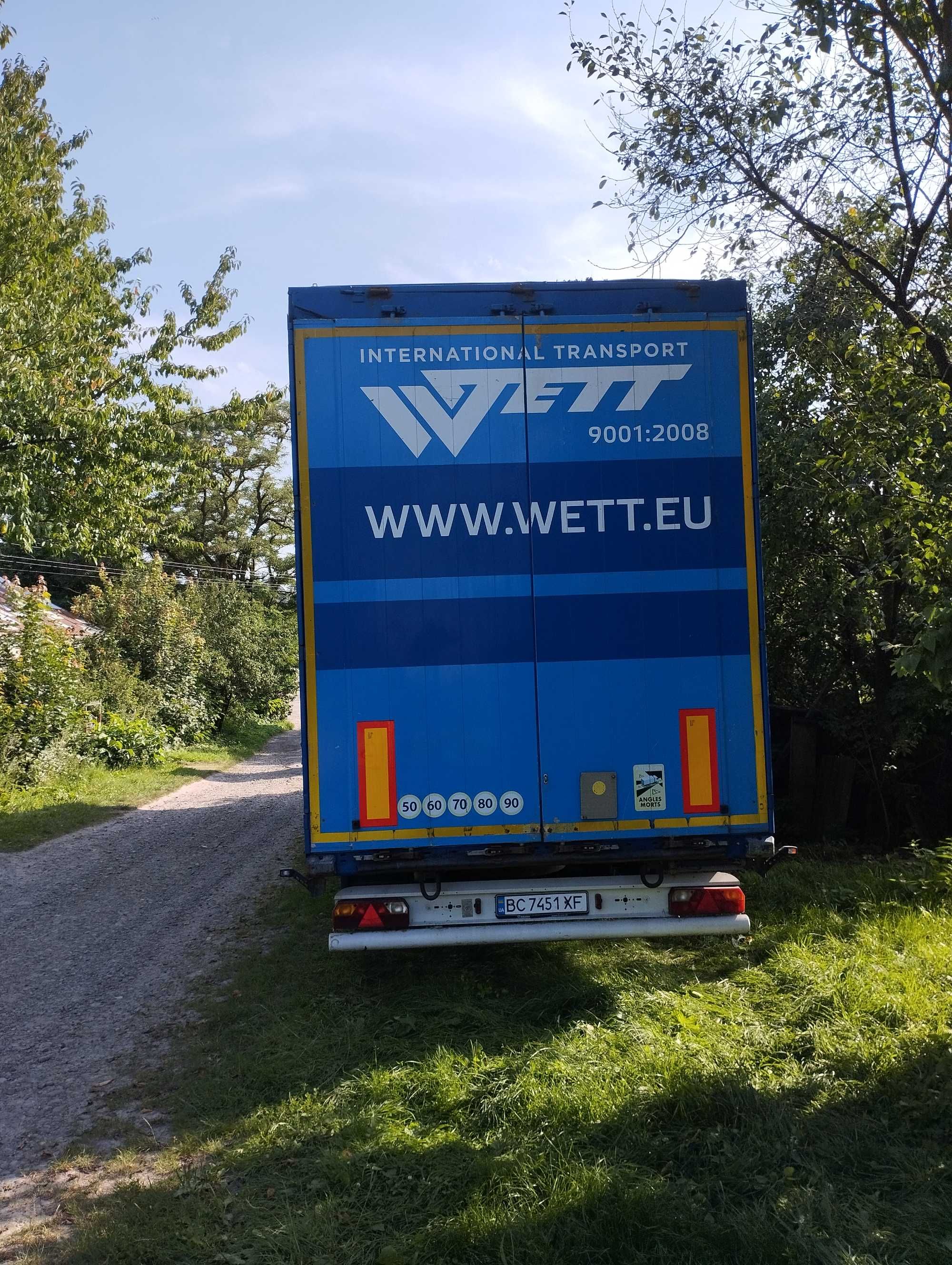 Продам напів причіп KRONE