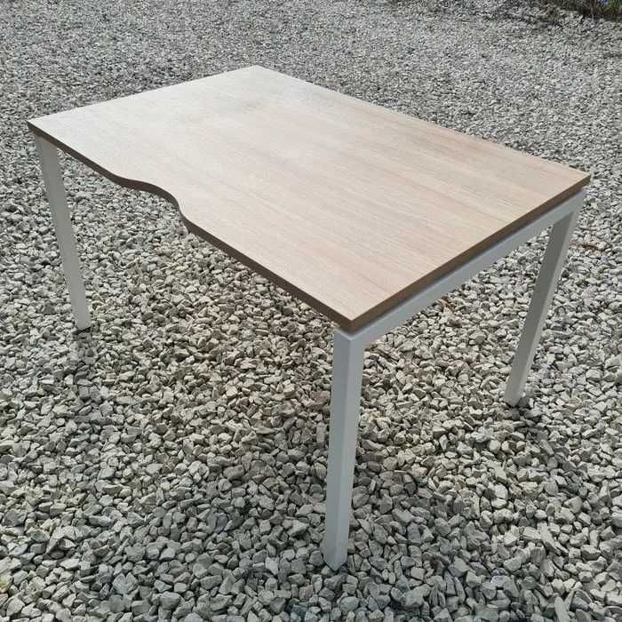 Biurko 120x80 biurka 120x80 dąb sonoma do biur szkół domu recepcji