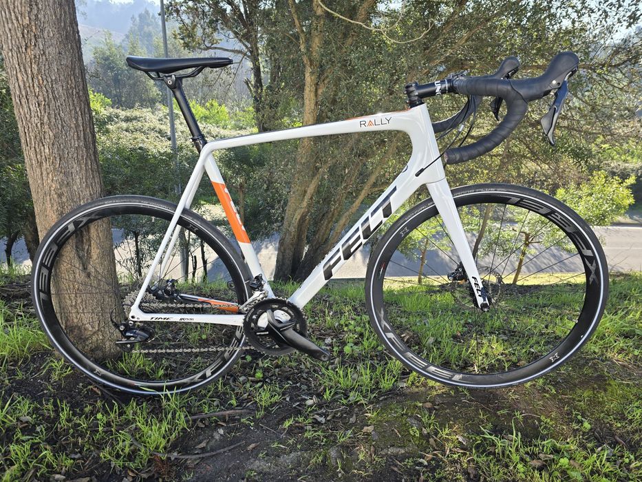 Bicicleta de estrada de disco xl carbono