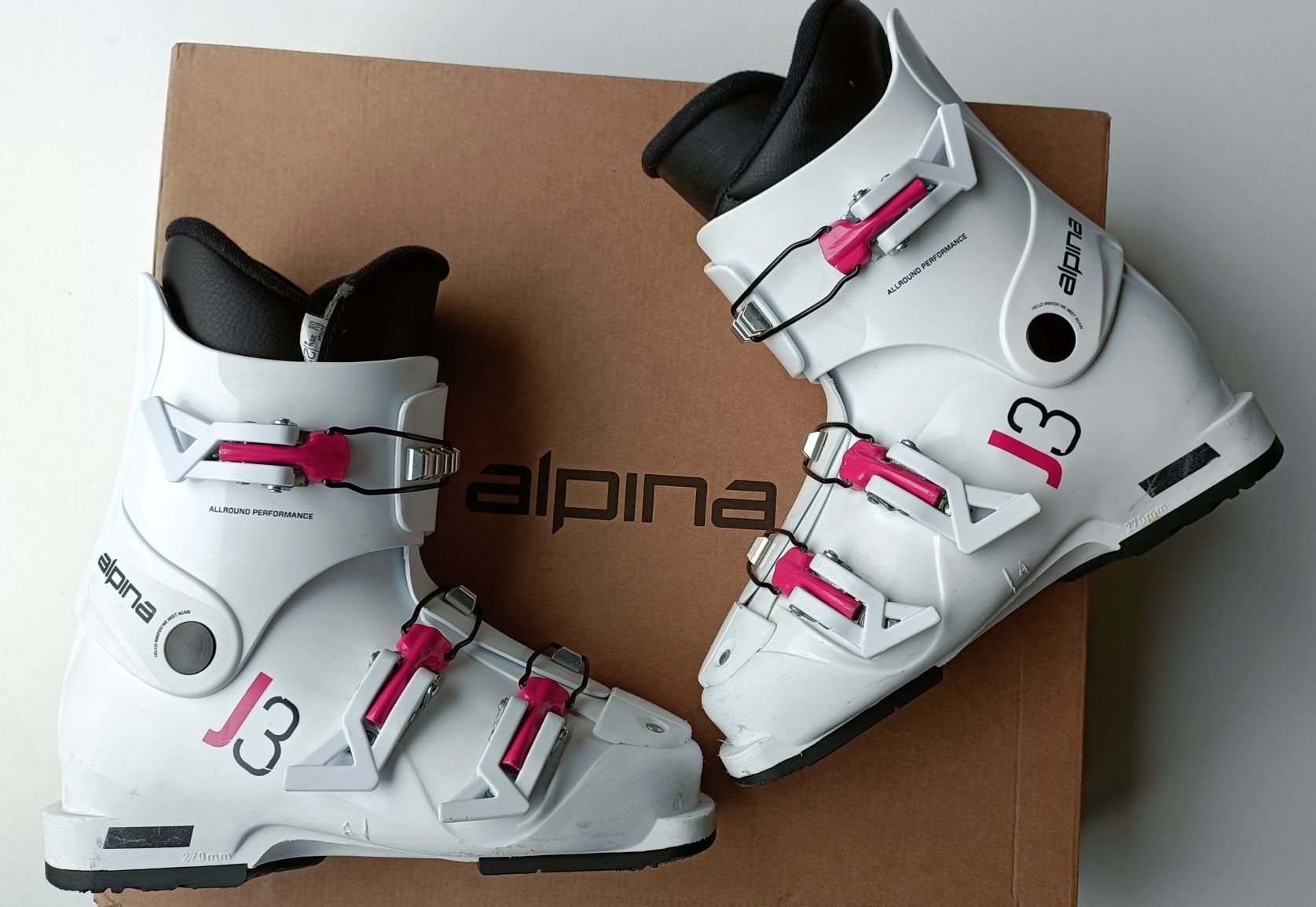 ALPINA dziecięce buty narciarskie model J3 rozmiar 35,5 stan BDB