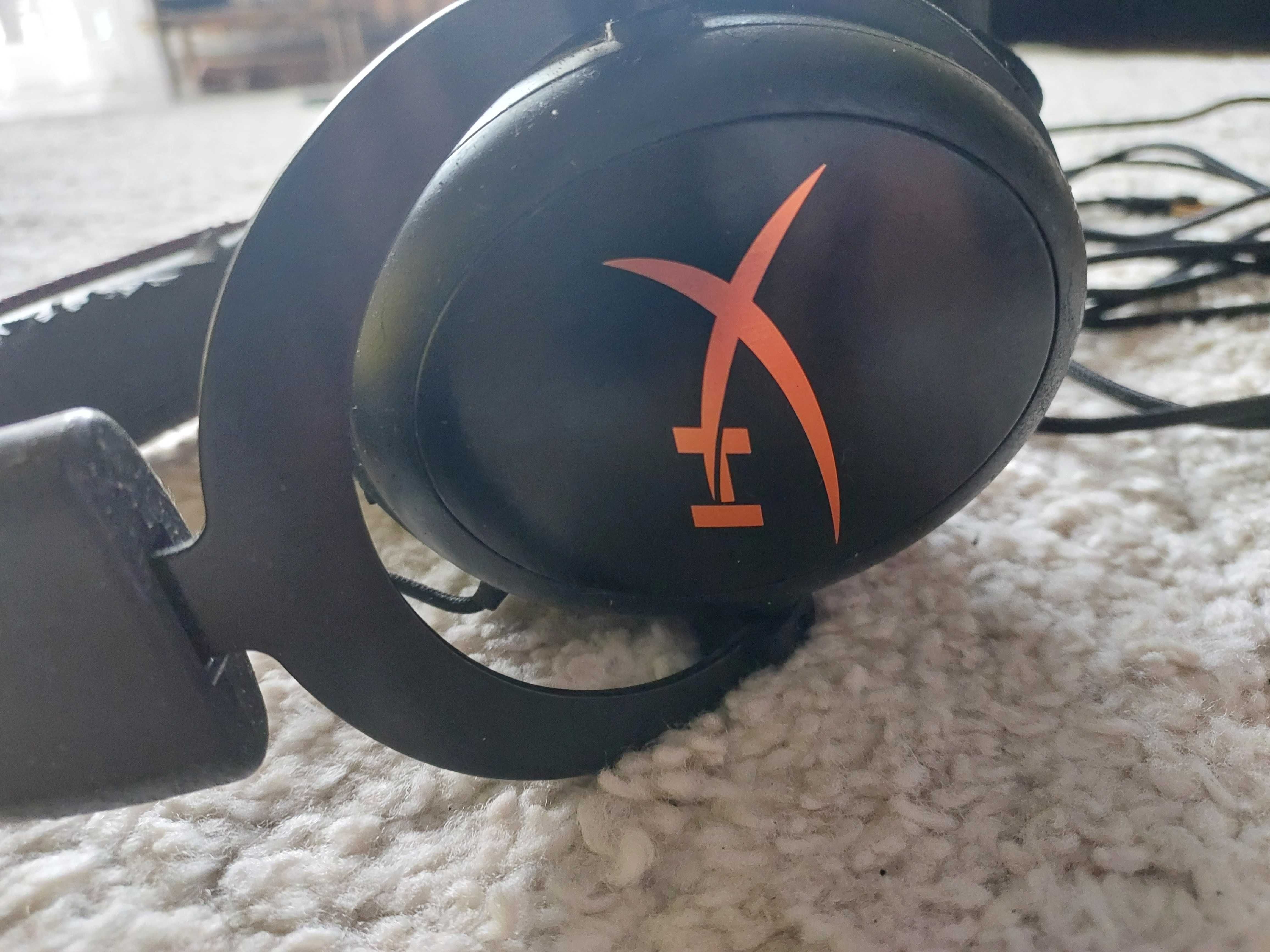 Słuchawki Hyperx plus mysz Steelseries