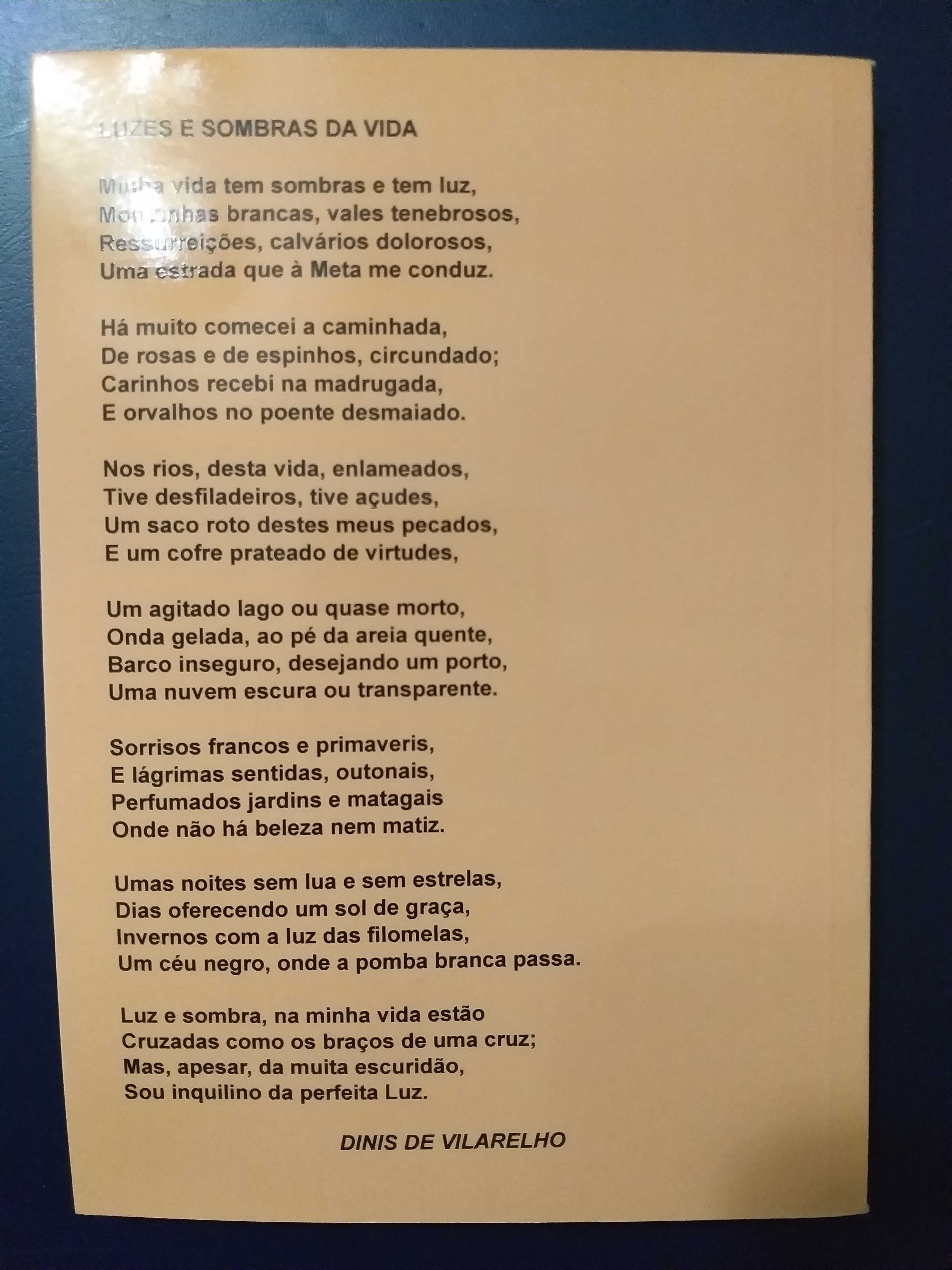 Livro "Luzes e sombras da vida" como Novo de Dinis de Vilarelho