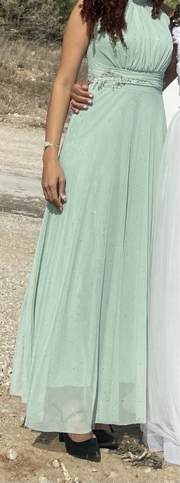 Vestido Verde cerimonia