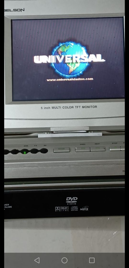 Sistema de Vídeo/ Leitor DVD Portátil