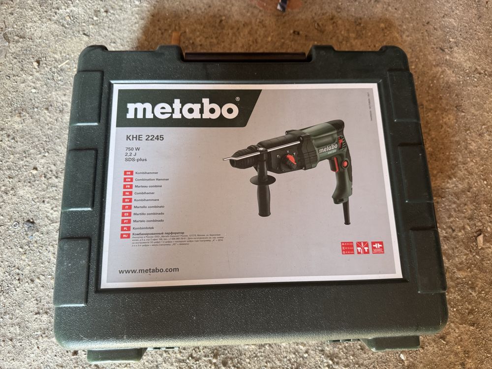 Vendo martelo combinado Metabo KHE 2245