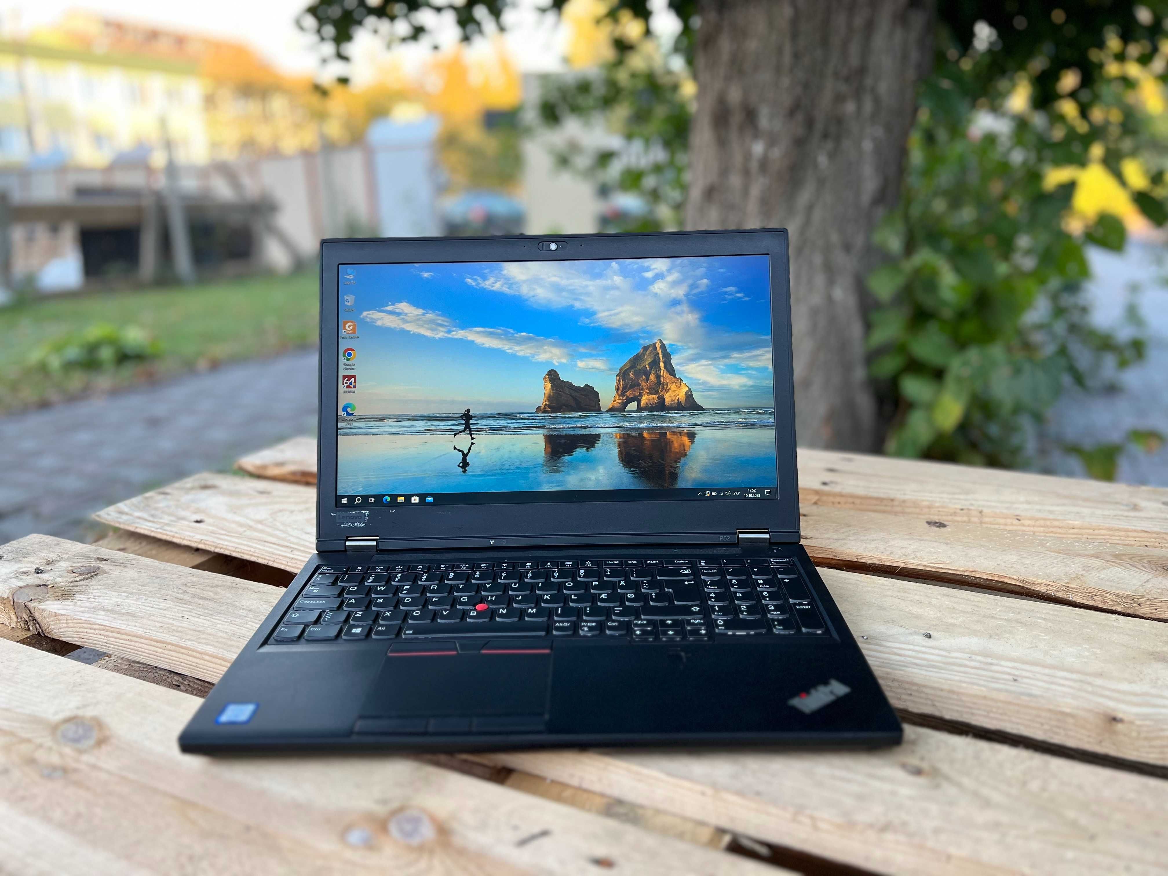 ОПТ Ноутбук Lenovo ThinkPad P52/i7-8850H/16GB/NVIDIA Quadro P1000(4GB)