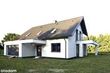 Dom 6 pokoi, 186 m2, garaż x2, PC+PV, klimatyzacja, podłogowe, gaz