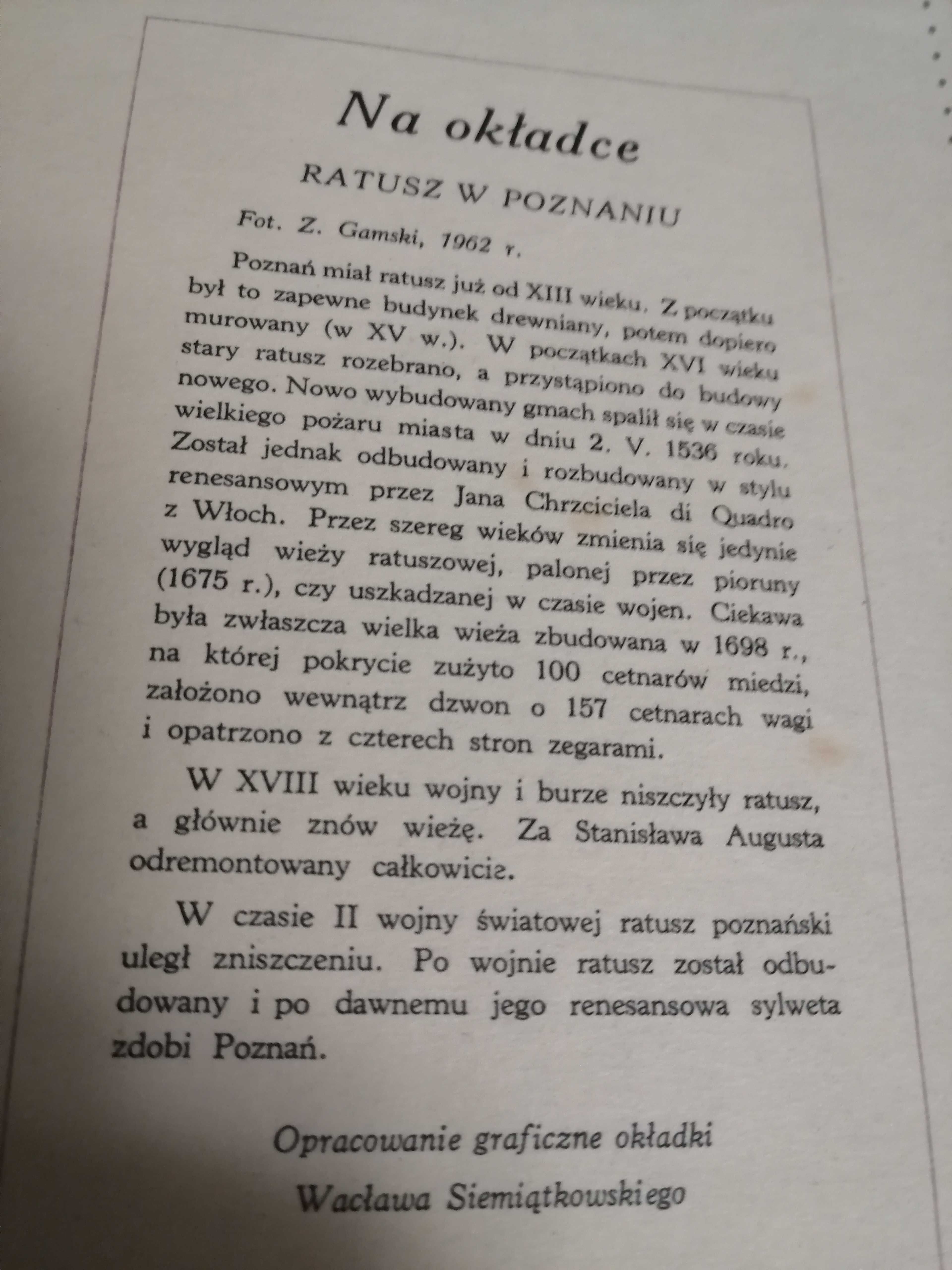 Mowia wieki magazyn historyczny 6 1962 UNIKAT