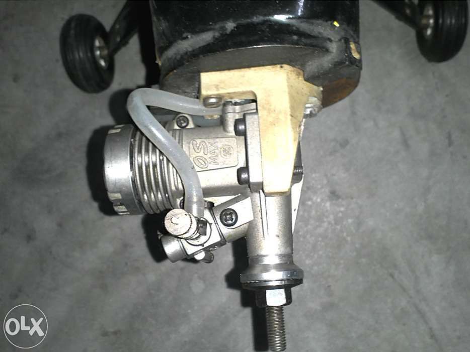 Aviao Graupner Beaver RC clássico 80cm c/ motor e electronica novos