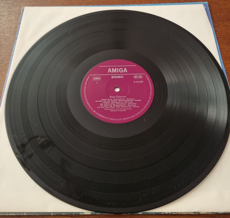 Plyta vinylowa  rte gitarren - Czerwone Gitary