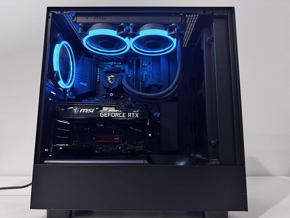 Komputer do gier Ryzen 5 + RTX 3060 Ti | 32 GB RAM | 1,5 TB SSD + HDD