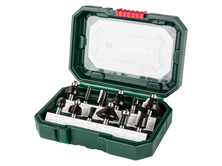 Conjunto de Fresas Parkside (para Tupia)