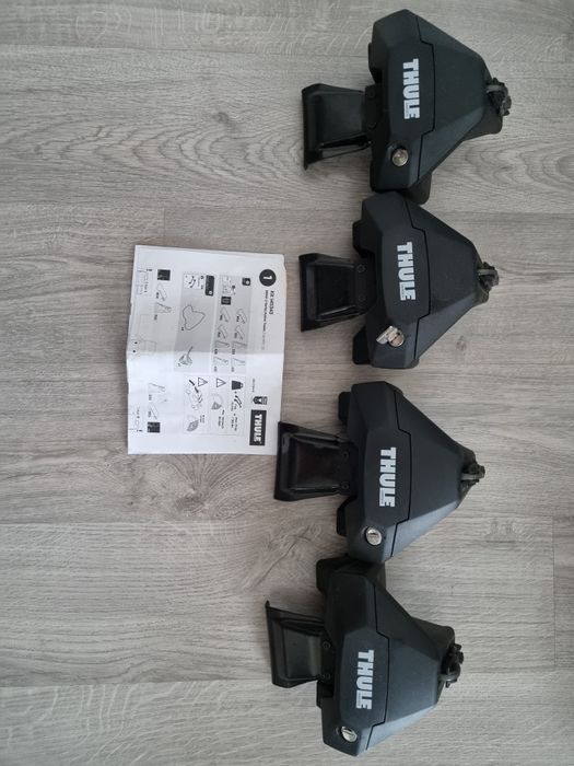 Bagażnik rowerowy (stopy) Thule + Kit 145343 (np bmw2) miedzy drzwi