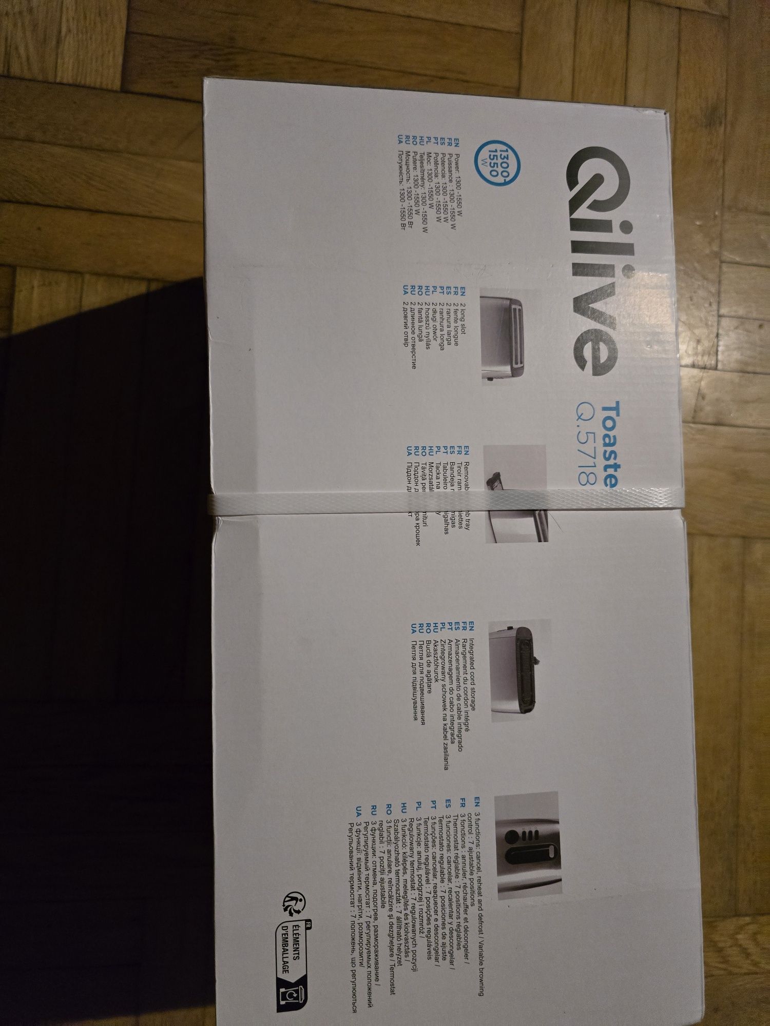 Nowy toster Qilive
