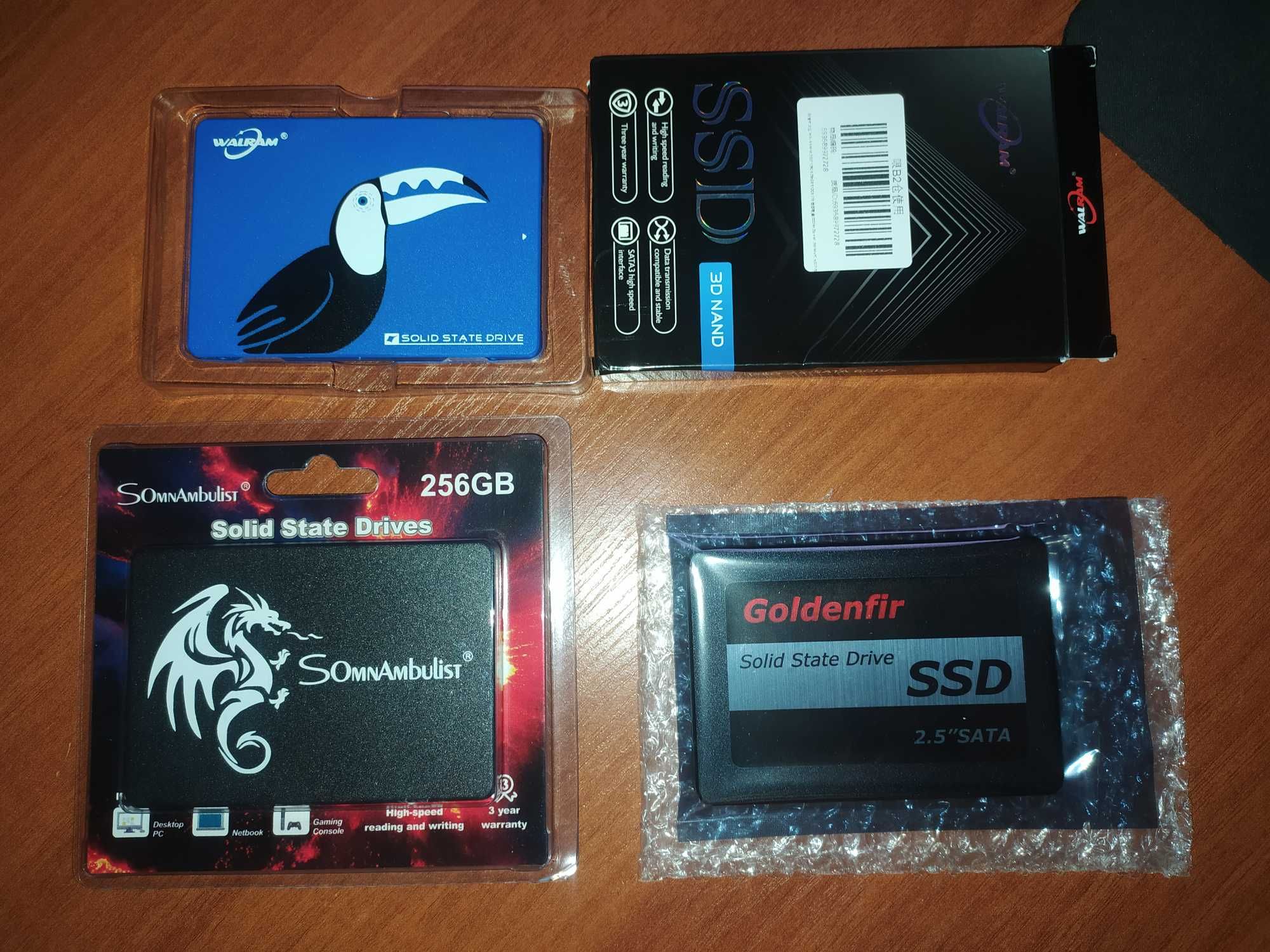SSD WalRam 256 Gb та 128 Gb