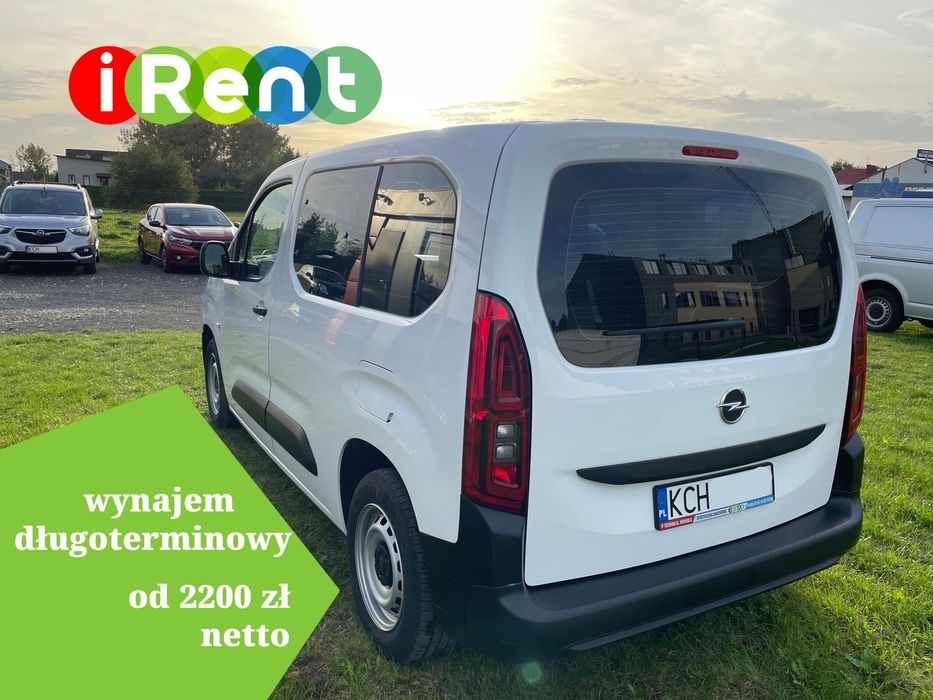 Wypożyczalnia samochodów van 5 osobowy Opel Combo Berlingo Rifter