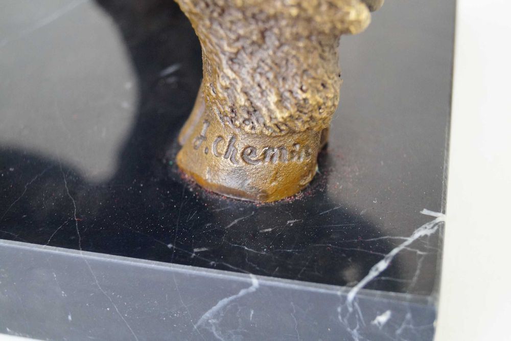 DZIK figura z brązu rzeźba Myśliwska dekoracja prezent