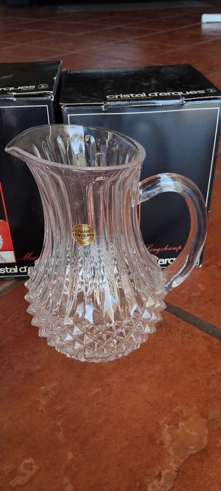 Conjunto Completo de Cristal d'Arques Longchamp - Vintage com Caixas O
