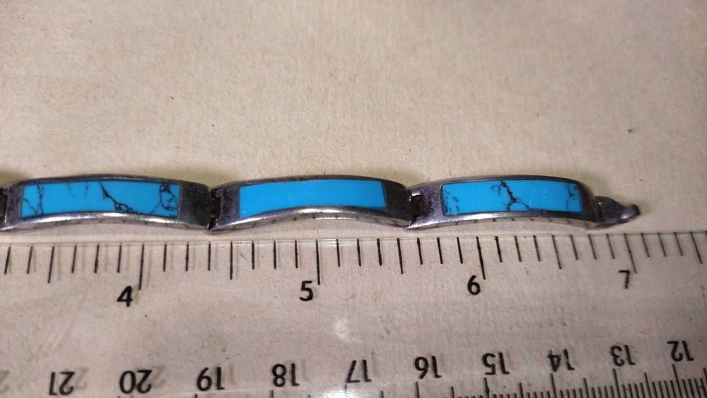 Серебряный браслет Бирюза, браслет бирюза, браслет голубой камень