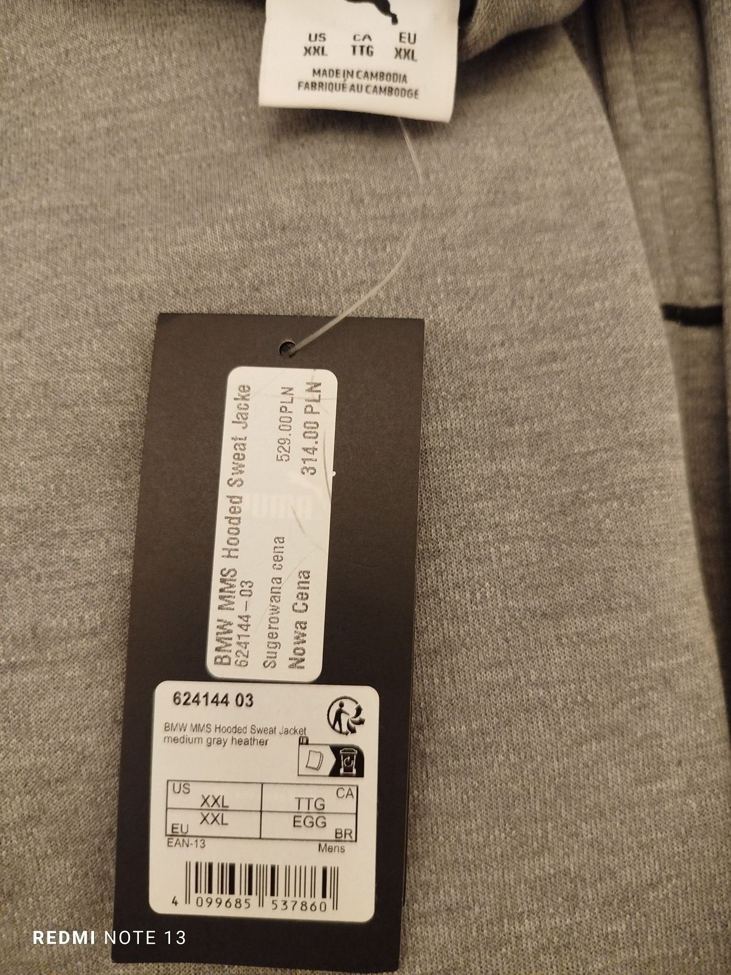 Bluza puma BMW Motorsport XXL