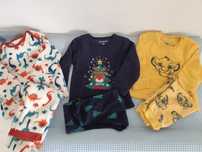 Conjunto de pijamas polares 9M-12M